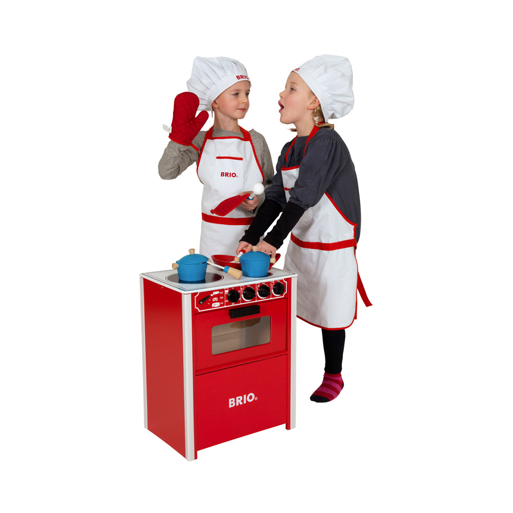 BRIO Stove Red Kitchen Toys Kitchen Equipment Kitchen Toy - 31355