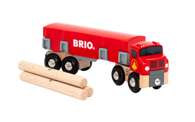 Brio Lumber Truck Toy / Kids Toy / toy Vehicles - 33657