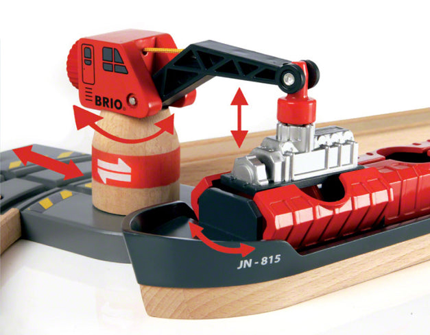 BRIO Harbour Cargo Set Toy Harbour Set Toy - 33061