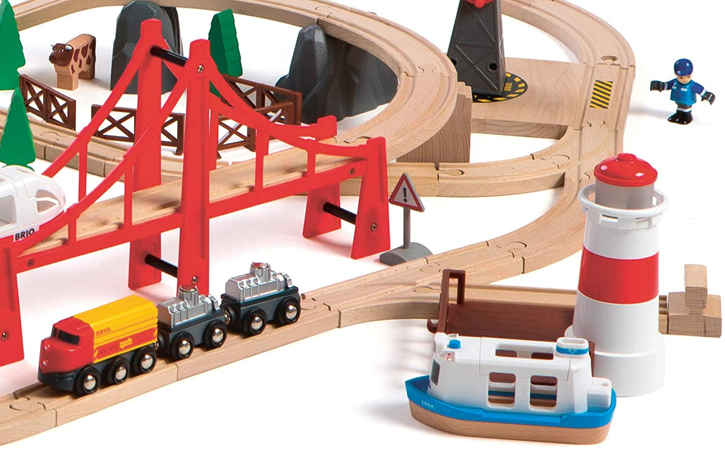 Brio kids Railway World Deluxe Set Toy / kids toys / toys vehicles - 33766