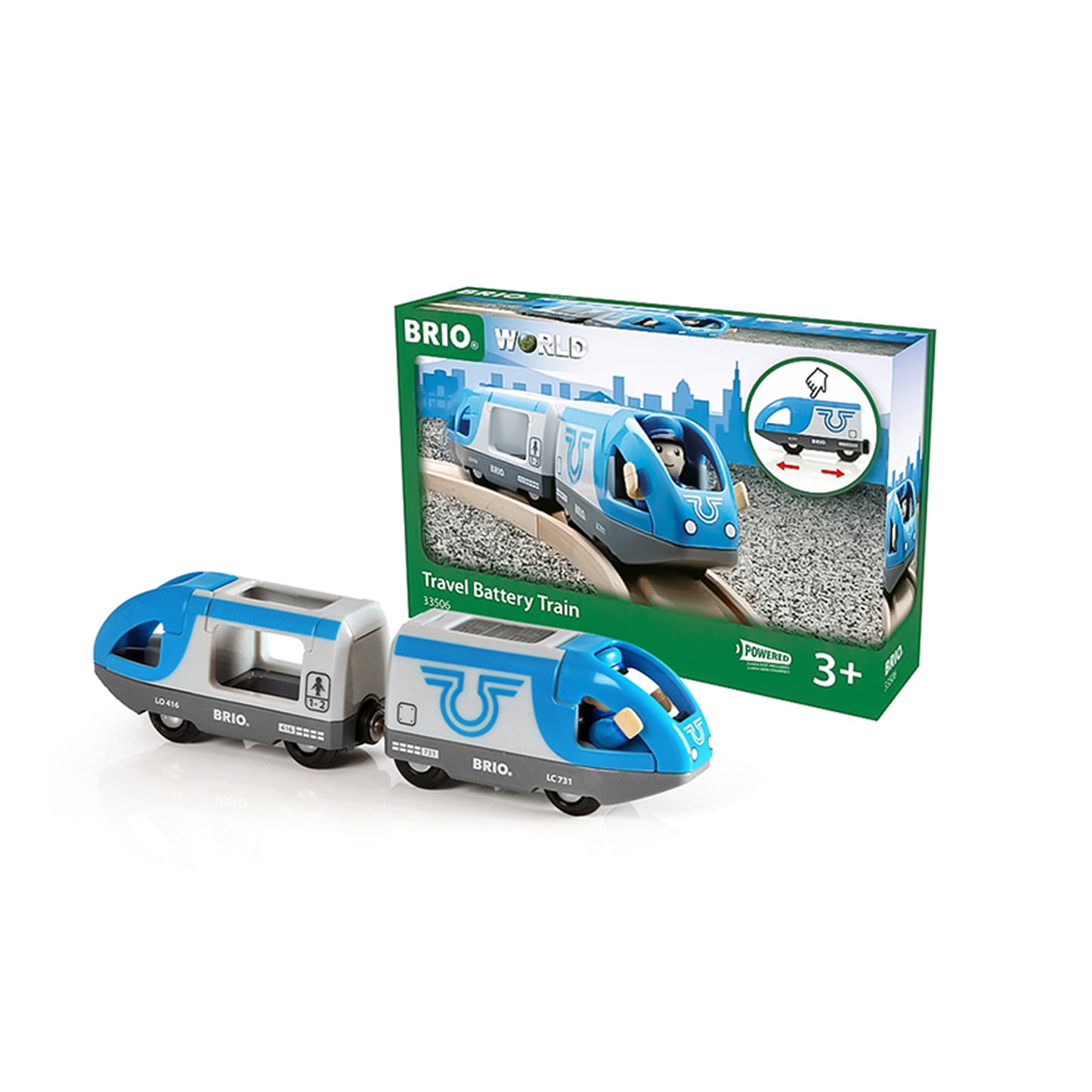 Brio Travel Battery Train