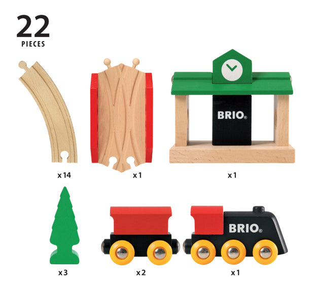 BRIO Classic Travel Fig 8 Set Train Set Toy - 33028