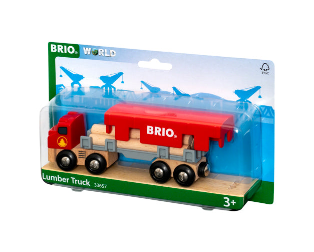 Brio Lumber Truck Toy / Kids Toy / toy Vehicles - 33657