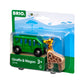 Brio Animal Giraffe and Wagon Toy / Kids Toys / Animal Toys - 33724