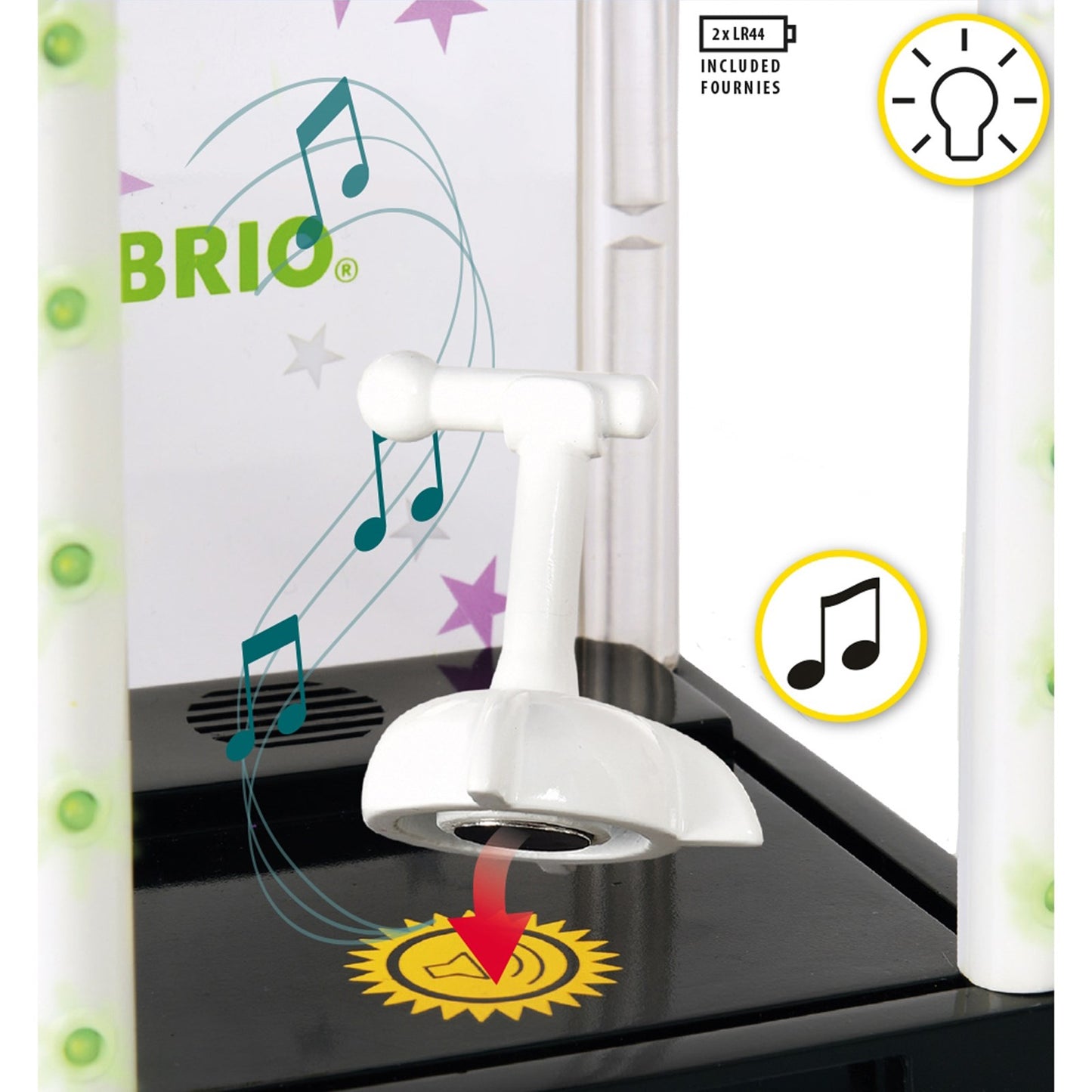 BRIO Village Singing Stage - 33945 / Premium High Quality Toddler Toys