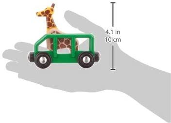 Brio Animal Giraffe and Wagon Toy / Kids Toys / Animal Toys - 33724