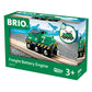 BRIO Freight Battery Toy Engine Freighter Train Toy - 33214