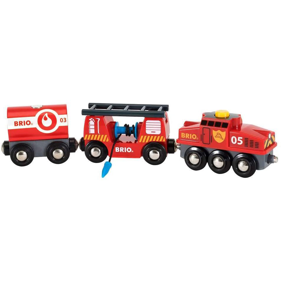 BRIO Rescue Firefighting Train Vehicles Toys - 33844