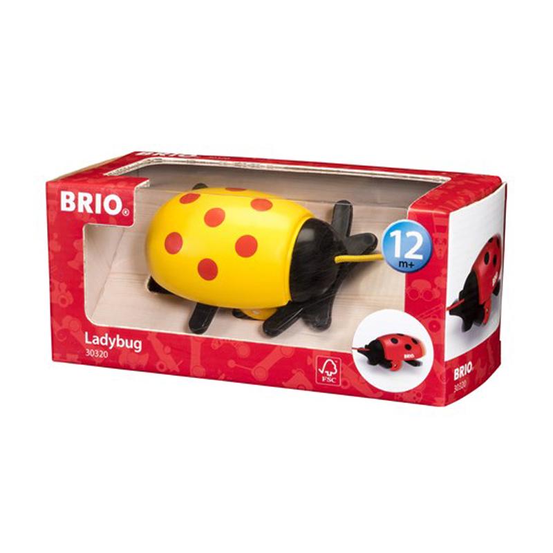 BRIO Pull Ladybug Assortment / Pull Baby Toy / Ladybug Toy - 30320