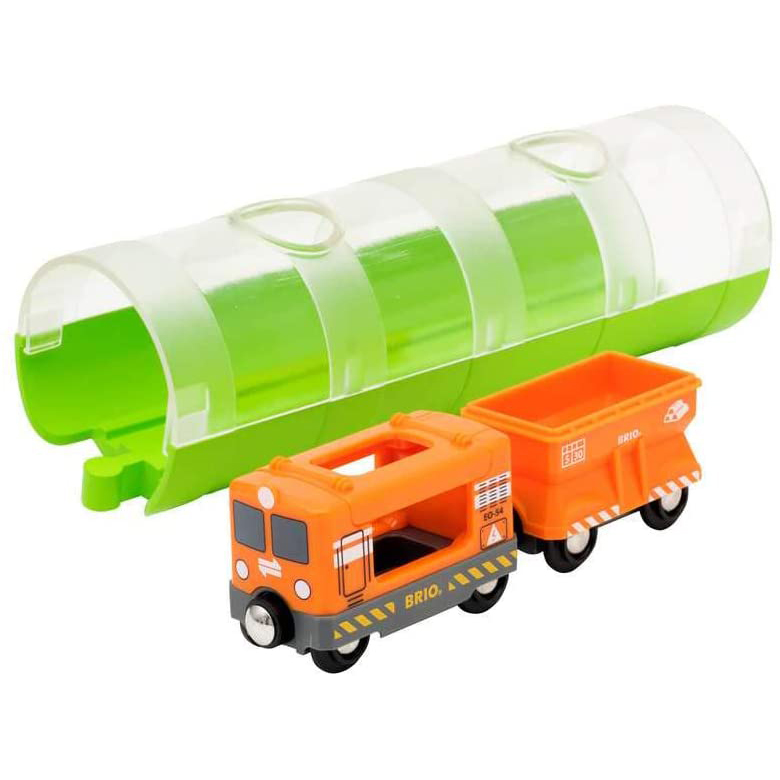 BRIO Cargo Train and Tunnel Vehicles Toys- 33891