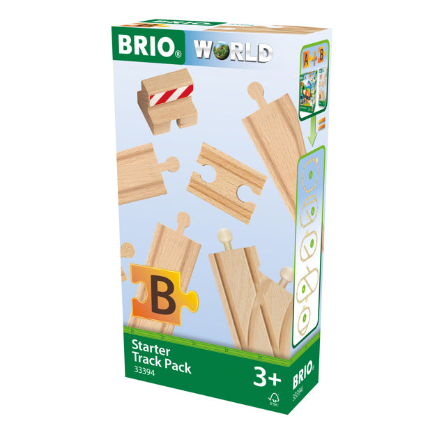 BRIO Starter Track Pack Toy Rail Track Train Track - 33394