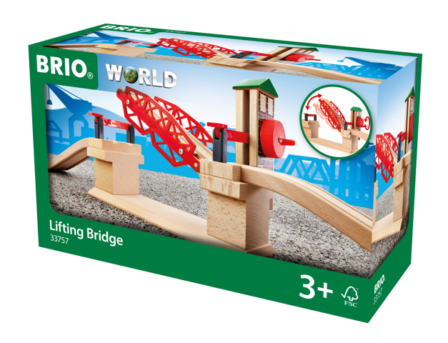 BRIO Bridge Train Lifting Bridge Toy Vehicles - 33757