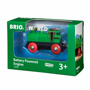 BRIO Battery Powered Engine Premium Wooden Train Toys