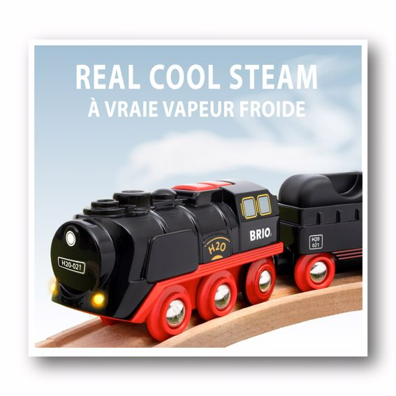 BRIO Battery Operated Steaming Train Vehicles