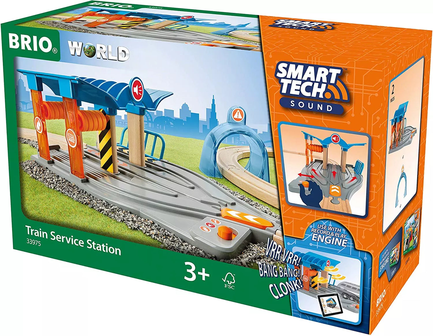 BRIO Train Service Station (Smart Tech)