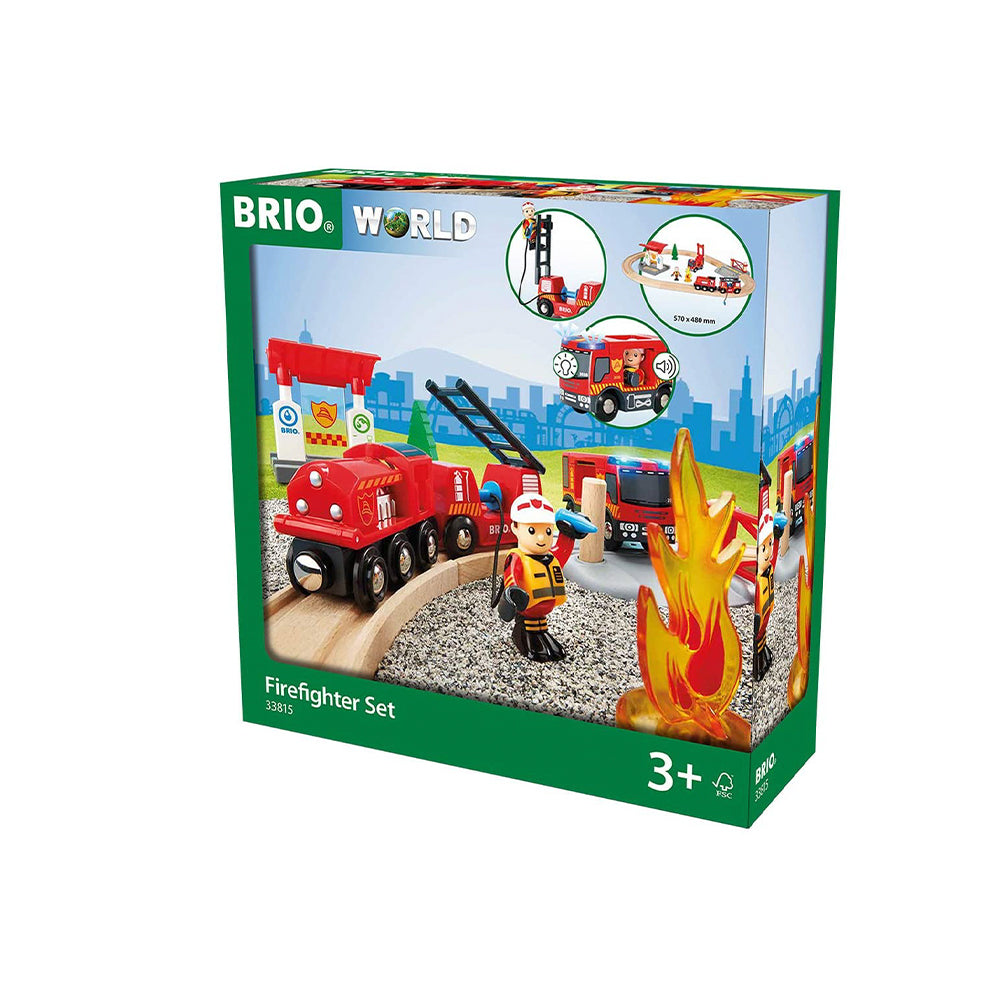 Brio Firefighter Set Toy / Kids Toys / Kids Set Toys / For Unisex Kids Toys - 33815