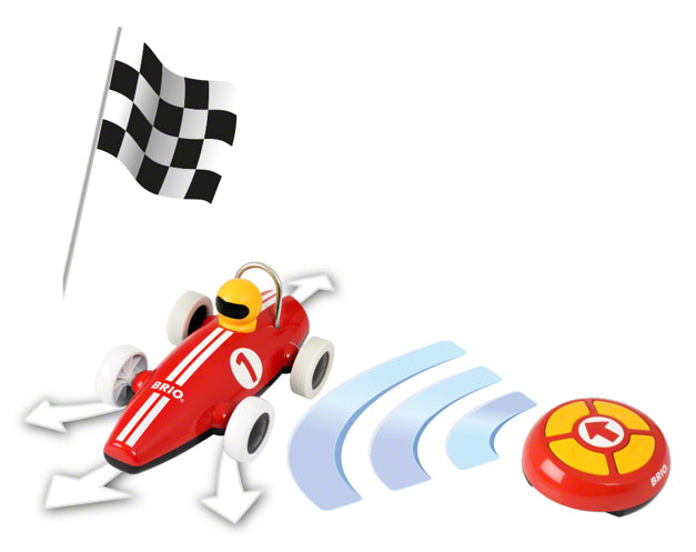 BRIO Race Car Remote Controled Toy Car - 30388