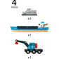 Brio Freight Ship & Crane / Boys toys/ Toys Vehicles - 33534