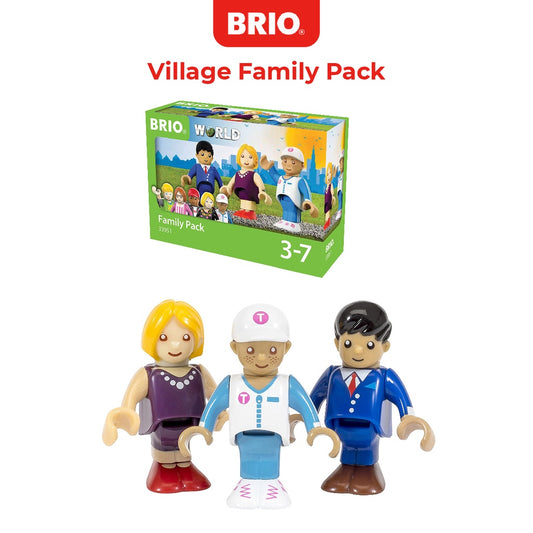 BRIO Village Family Pack - 33951 / Premium High Quality Toddler Toys