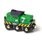 BRIO Freight Battery Toy Engine Freighter Train Toy - 33214