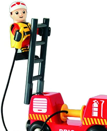 BRIO Fire & Rescue Emergency Fire Engine Truck Toys Vehicles - 33811