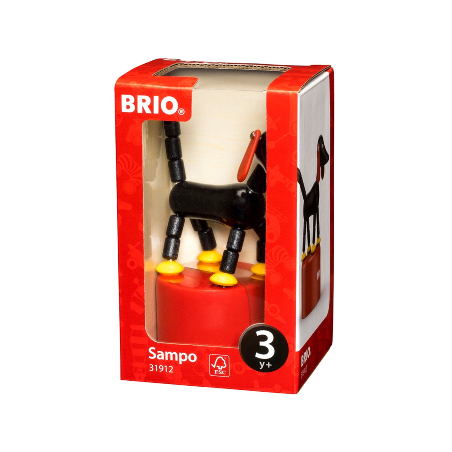 BRIO Sampo Wooden Dog Toy  - 31912