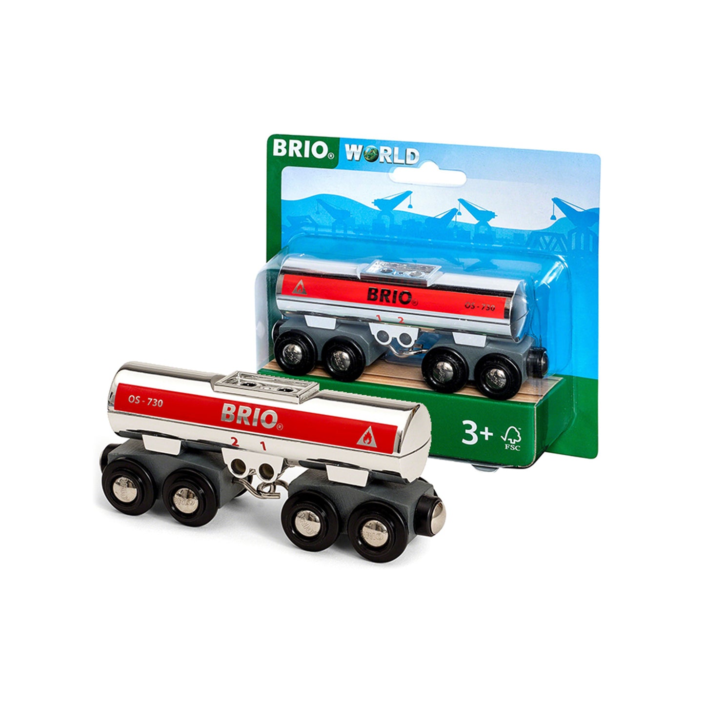 Tank Wagon Vehicle Figure Toy - 33472