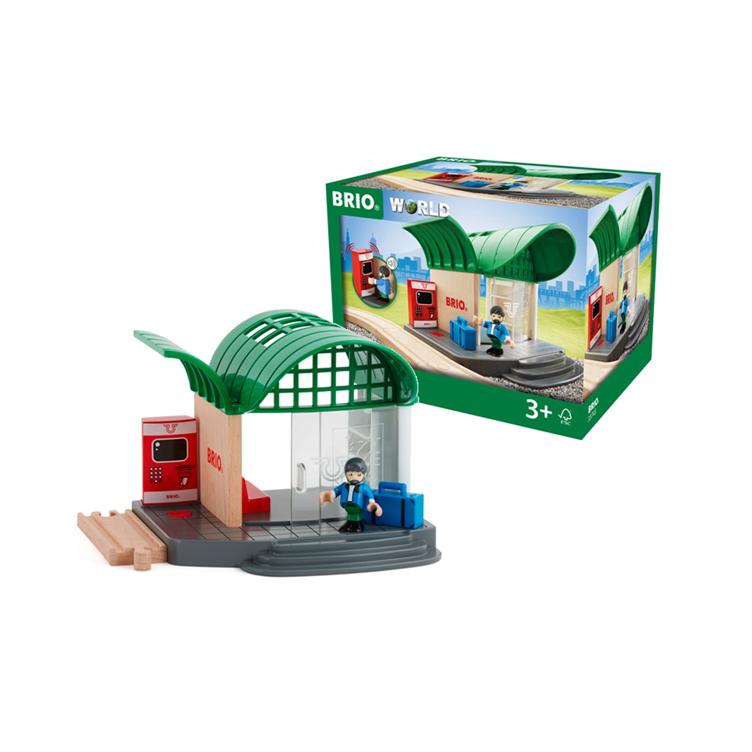 Brio train store station 33745